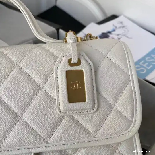 Hyper Peter HANDLE WITH FLAP SMALL BAG CHANEL TOP 0530